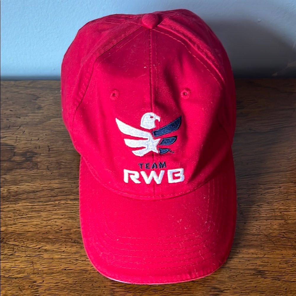 Team RWB Baseball Hat with adjustable straps